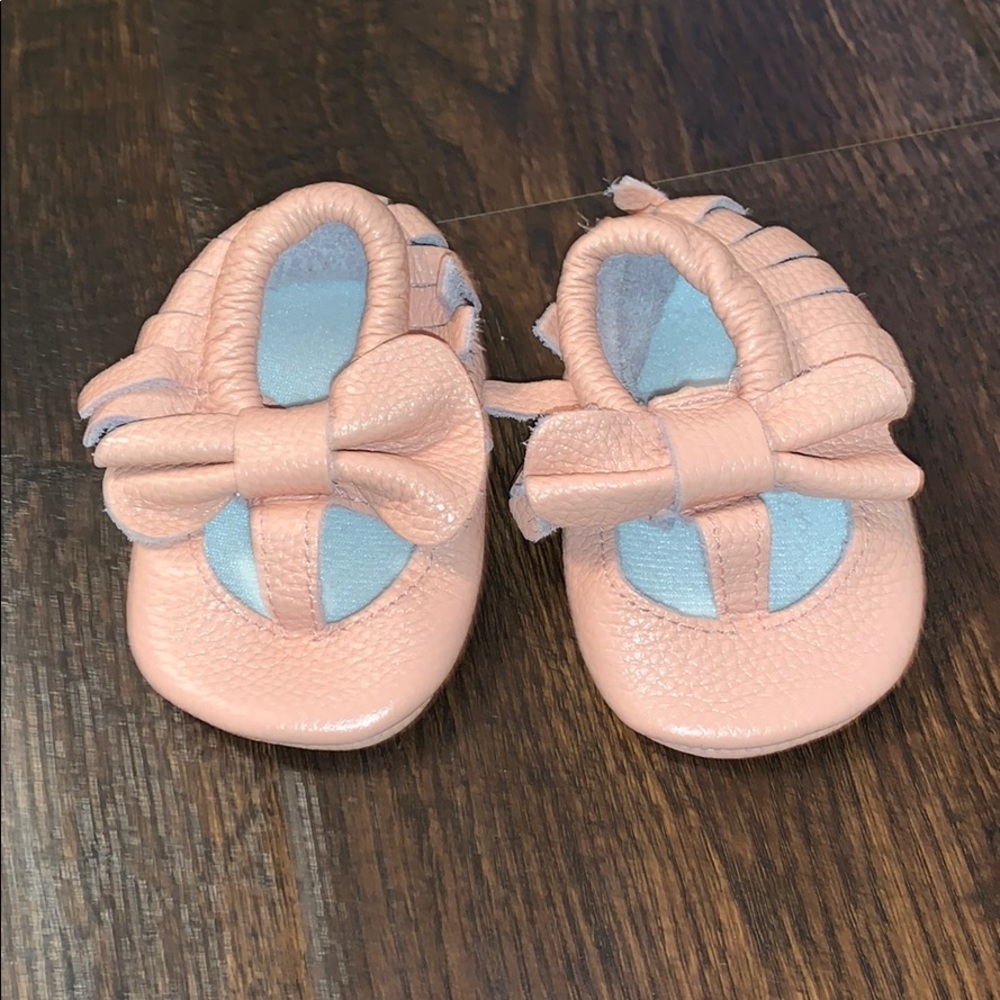 Baby girl moccasin
